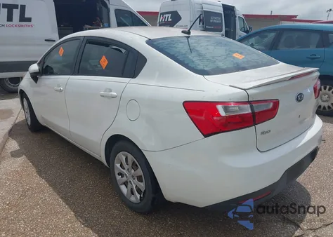 2013 Kia Rio Lx z USA, uszkodzony, nr VIN KNADM4A36D6148689